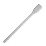 Teknipure TS-P-5 TekniSwab Polyester Knit Low IC Swab with Double Layer, Large Paddle Head and Rigid Light Green Handle, 5" Long (Case of 1,000)
