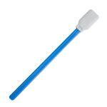 Teknipure TS-P-5E TekniSwab Polyester Knit ESD Swab with Double Layer, Large Paddle Head & Rigid Blue ESD Handle, 5" Long (Case of 1,000)