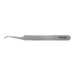 Tronex 51-SA-CH Precision Relieved Stainless Steel Tweezer with Bent Very Fine Tips