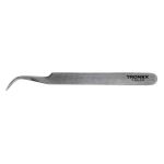 Tronex 7-SA-CH Precision Stainless Steel Tweezer with Curved Very Fine Tips
