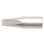 Weller PL133 Long Taper Chisel Thread-On Soldering Tip, 3.3mm
