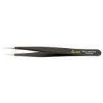 ESD-Safe Stainless Steel Assembly Tweezer with Straight, Fine, Rounded, Pointed Tips