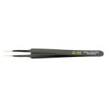 ESD-Safe Stainless Steel Tweezer with Straight, Tapered, Extra-Fine, Pointed Tips