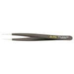 ESD-Safe Heavy-Duty Stainless Steel Tweezer with Straight, Strong, Tapered, Pointed Tips