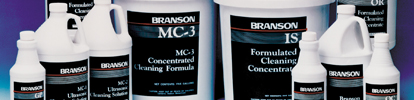 Branson Ultrasonic Cleaning Chemistries