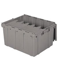 Akro-Mils Attached Lid Container