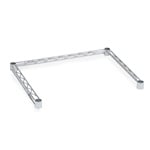 3-Sided Wire Shelving Frame
