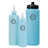 Botellas de agua con loción R&R