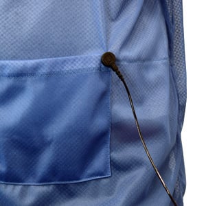 StaticTech ESD Smock with Grounding System