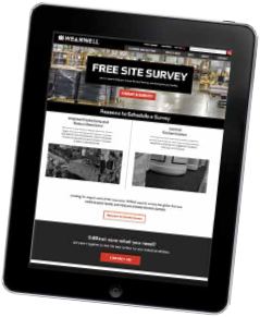 Wearwell Free Site Survey Tablet